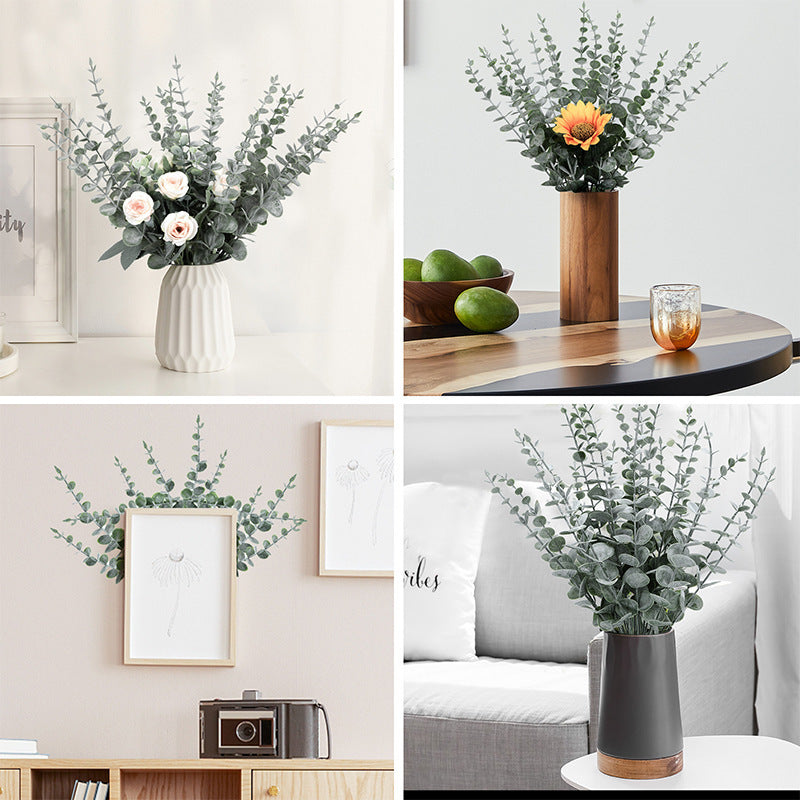 Golden Eucalyptus Decorative Leaves for Autumn Décor
