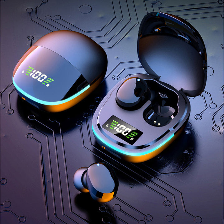 New 5.0 Stereo -Wireless Earbuds with LED Display