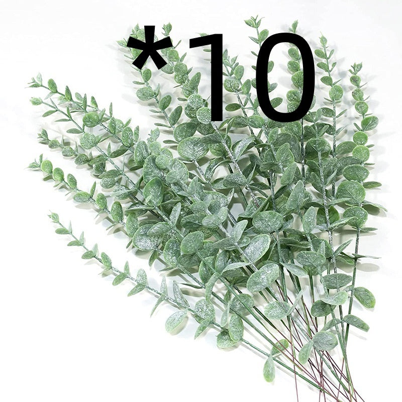 Golden Eucalyptus Decorative Leaves for Autumn Décor