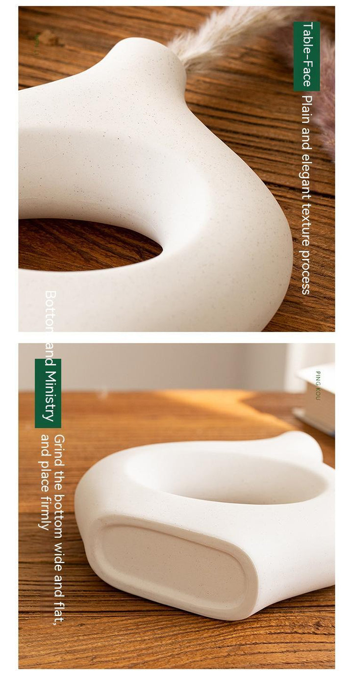 Second Generation Ceramic Circle Vase